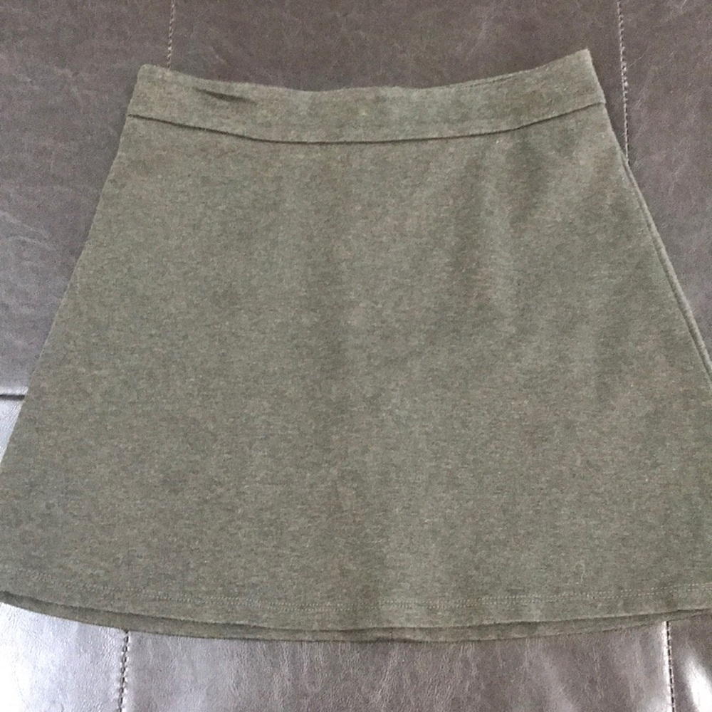 Forever 21 Dark Green almost Gray Skirt!!! Size S!